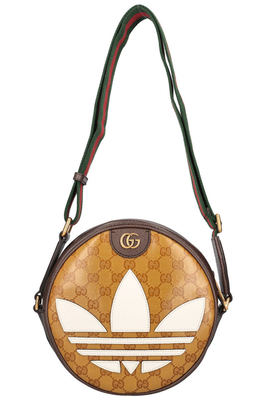 GUCCI x ADIDAS Ophidia Round Crossbody Bag Yellow