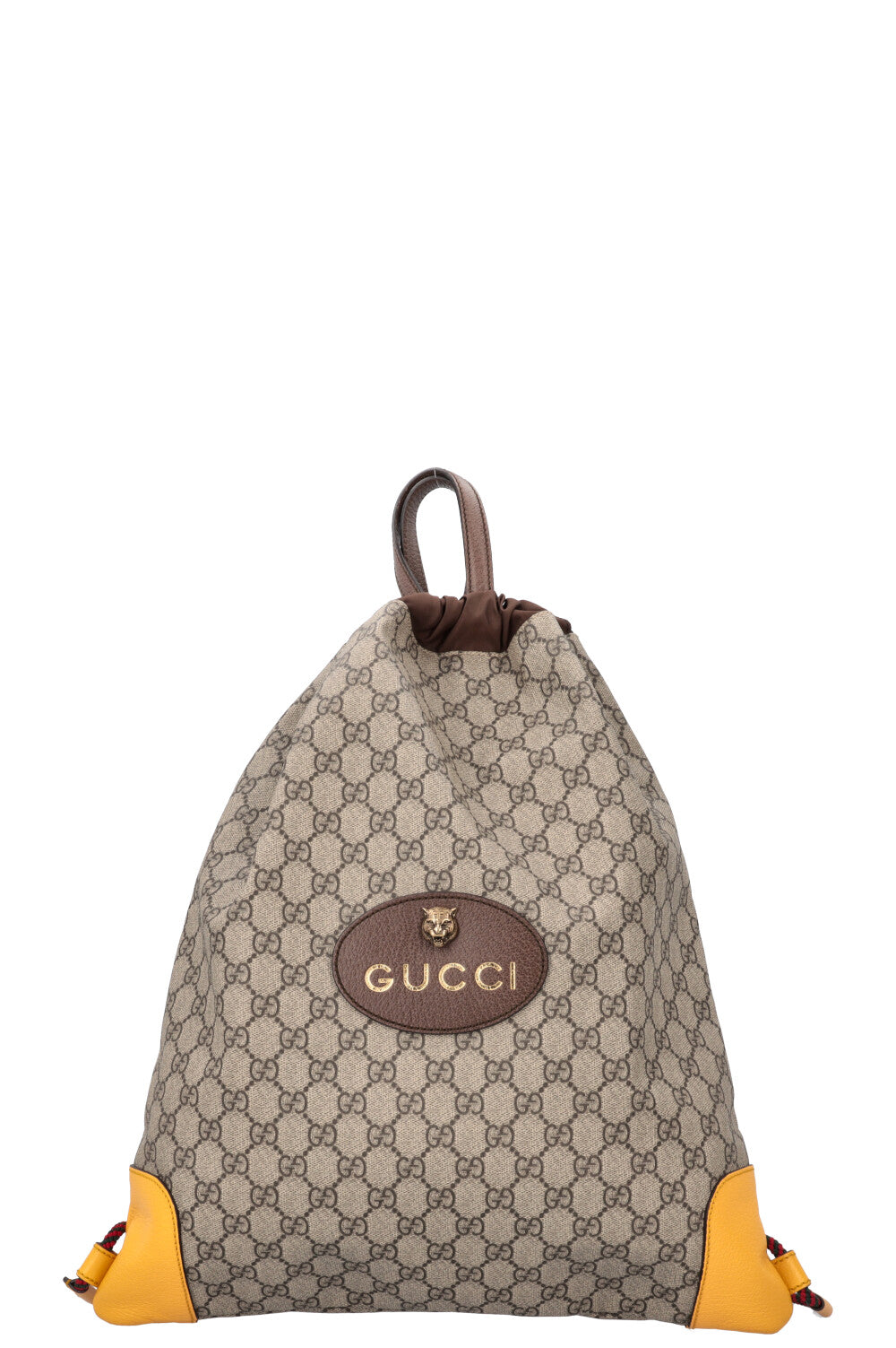 GUCCI Drawstring Backpack GG Supreme