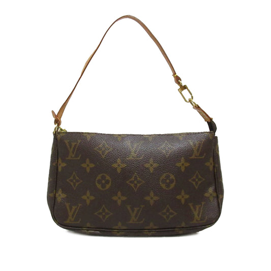 Brown Louis Vuitton Monogram Pochette Accessoires Shoulder Bag