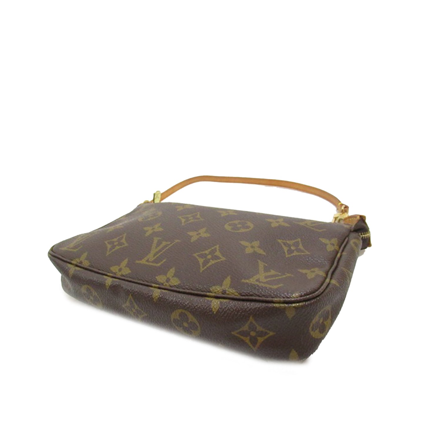 Brown Louis Vuitton Monogram Pochette Accessoires Shoulder Bag