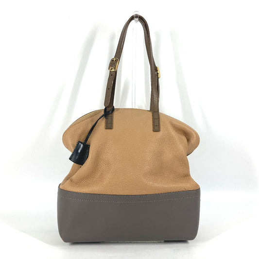 FENDI Shoulder Bag 8MN232 leather beige By color Celeria Women Used
