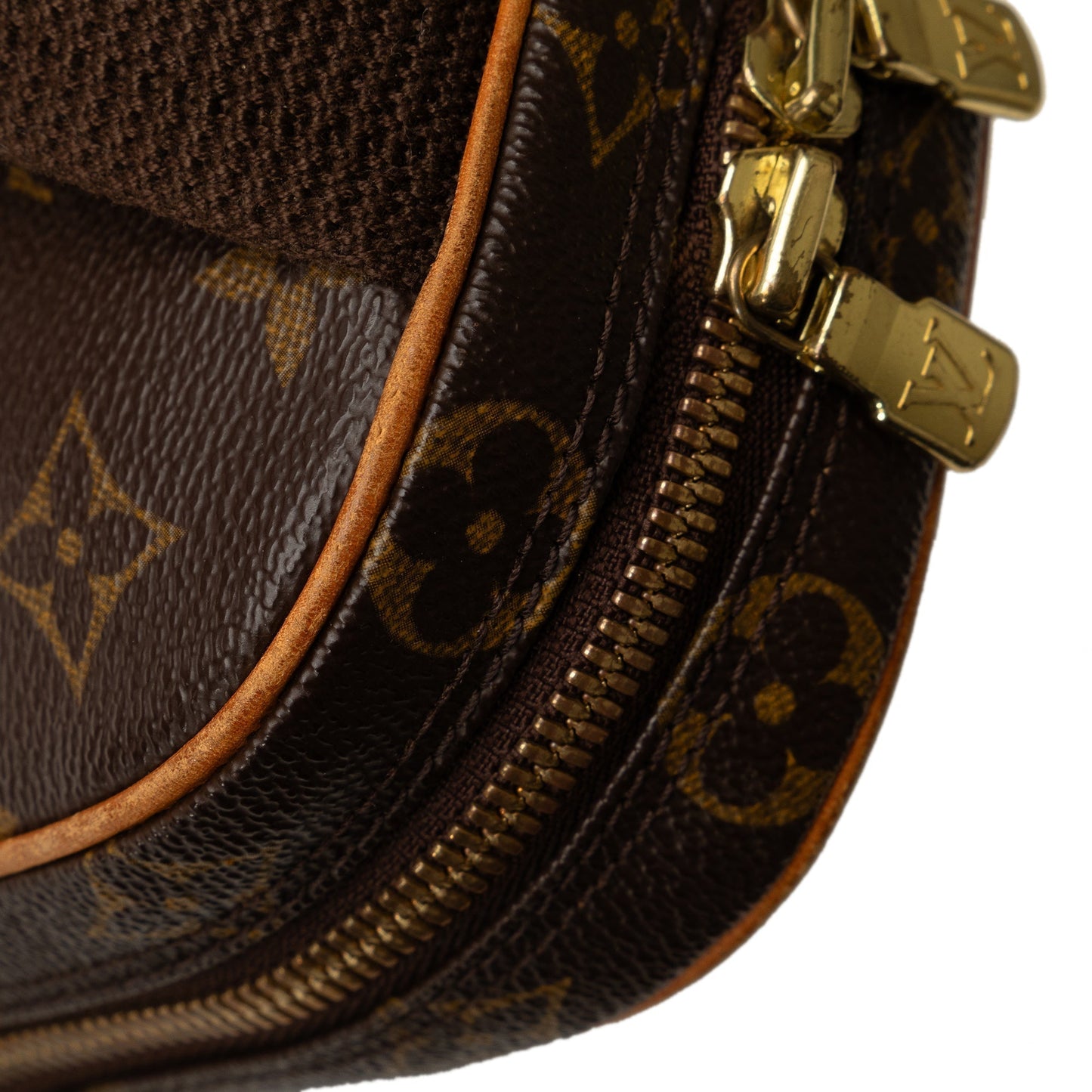 Brown Louis Vuitton Monogram Pochette Gange Crossbody Bag