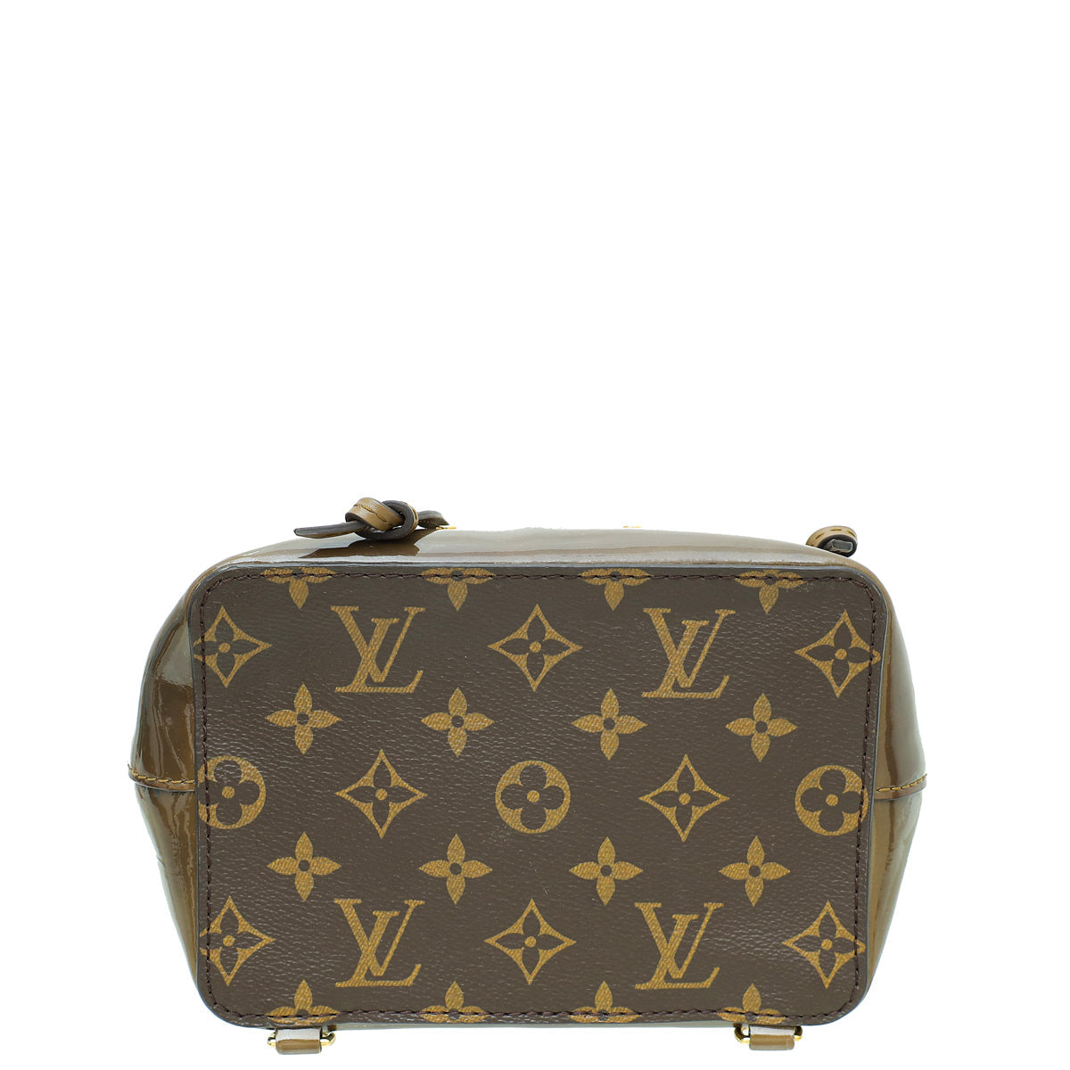 Louis Vuitton Monogram Vert Olive Vernis Hot Springs Backpack Bag