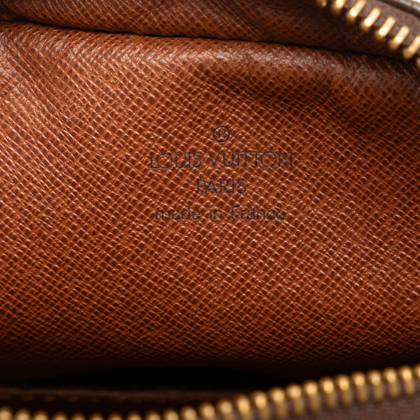 Brown Louis Vuitton Monogram Danube Crossbody Bag