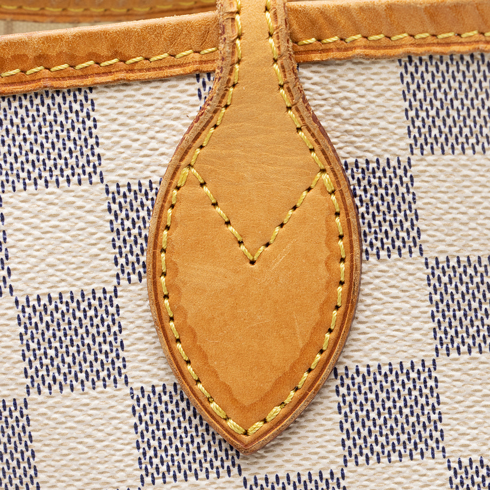 Louis Vuitton Damier Azur Neverfull MM Tote (SHF-19536)