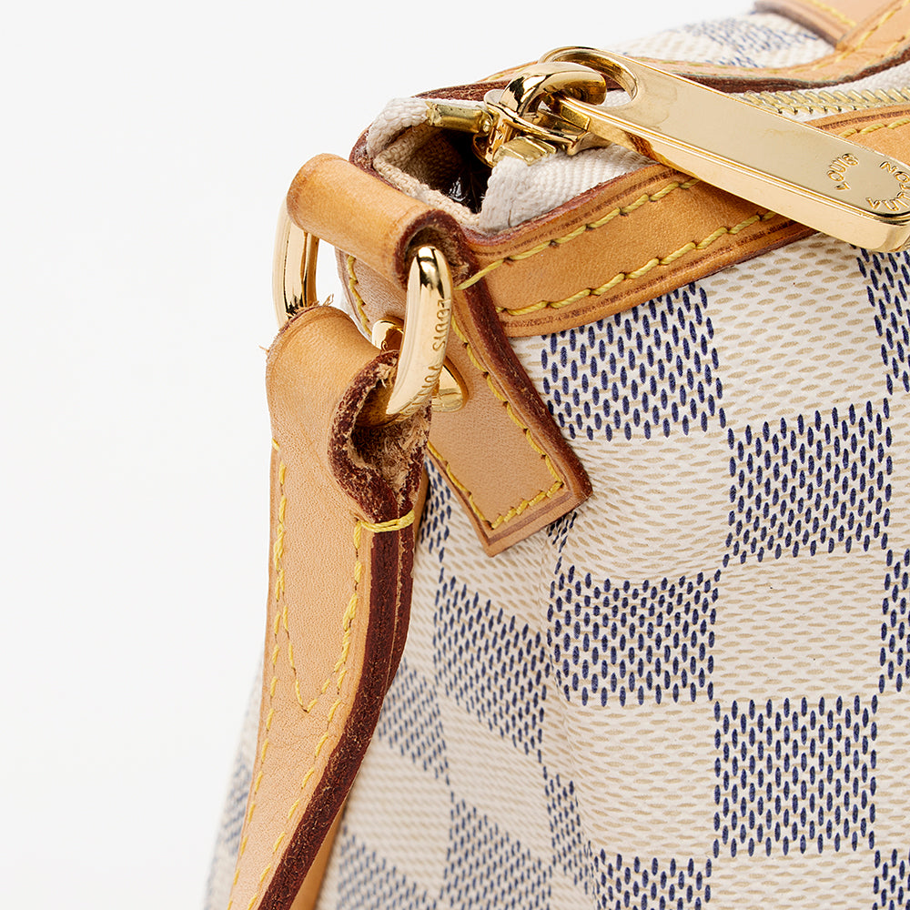 Louis Vuitton Damier Azur Siracusa MM Shoulder Bag (SHF-19920)