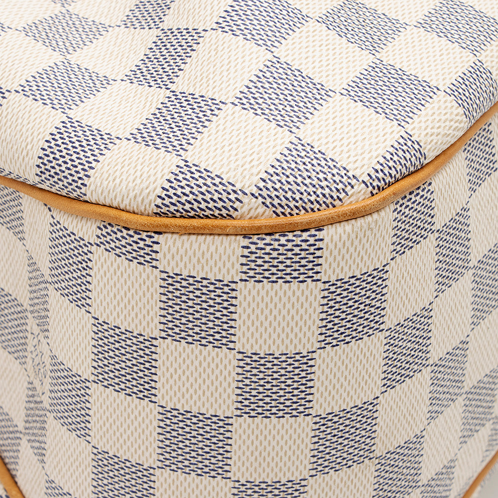 Louis Vuitton Damier Azur Siracusa MM Shoulder Bag (SHF-19920)