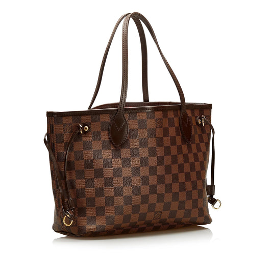 Louis Vuitton Damier Ebene Neverfull PM (SHG-35424)