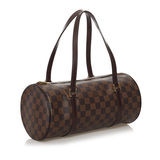 Louis Vuitton Damier Ebene Papillon 30 (SHG-32588)