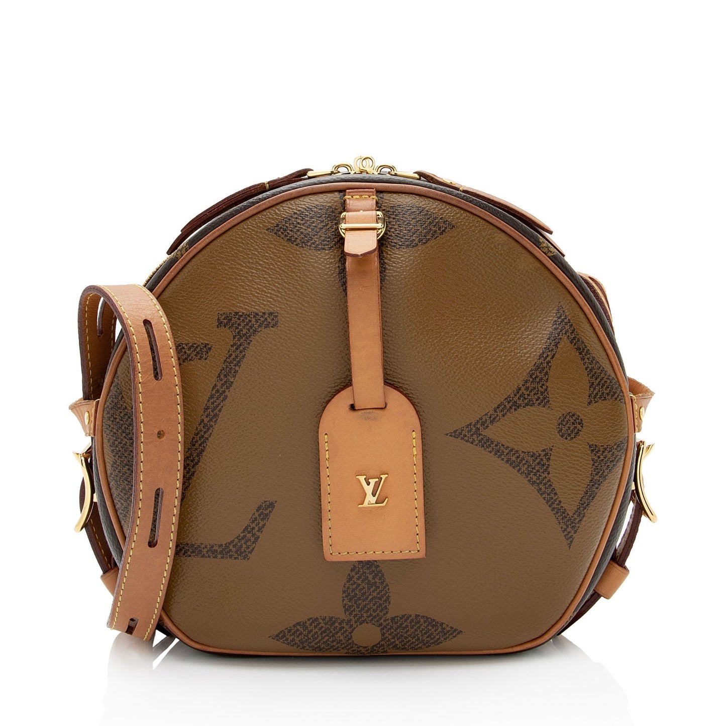 Louis Vuitton Giant Reverse Monogram Canvas Boite Chapeau Souple MM Shoulder Bag