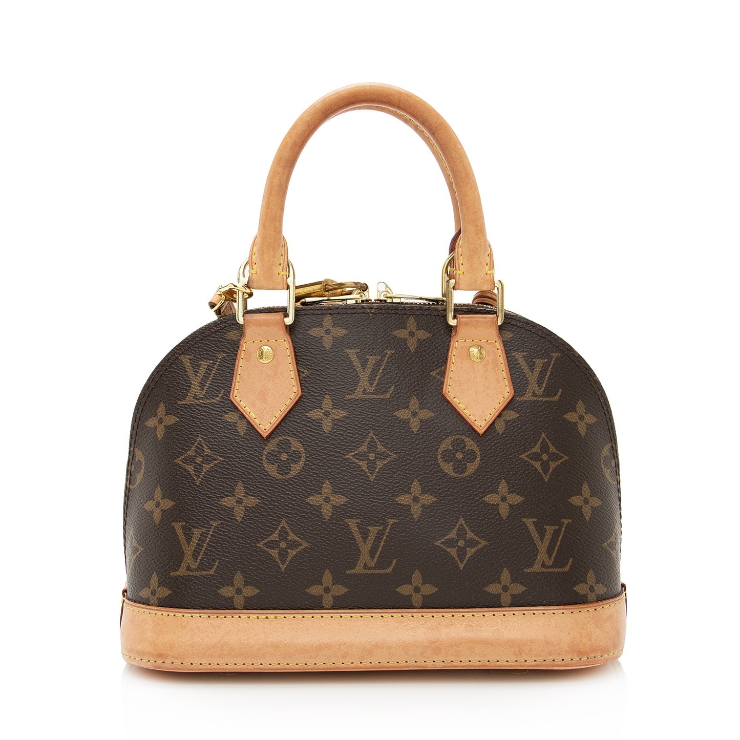 Louis Vuitton Monogram Canvas Alma BB Satchel (SHF-22501)