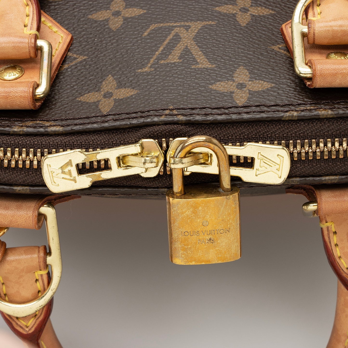 Louis Vuitton Monogram Canvas Alma BB Satchel (SHF-22501)