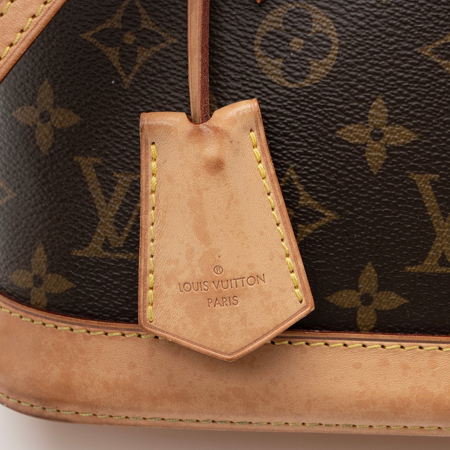 Louis Vuitton Monogram Canvas Alma BB Satchel (SHF-22501)