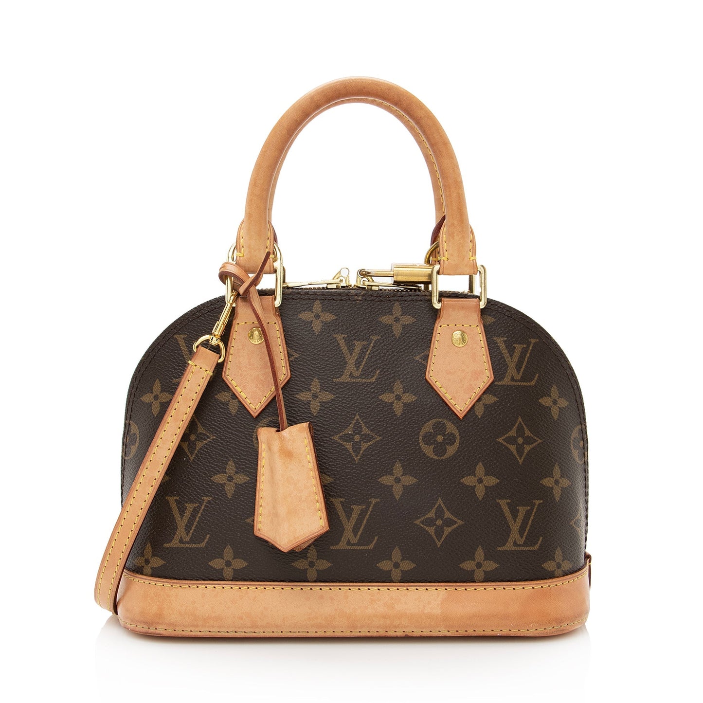 Louis Vuitton Monogram Canvas Alma BB Satchel (SHF-22501)