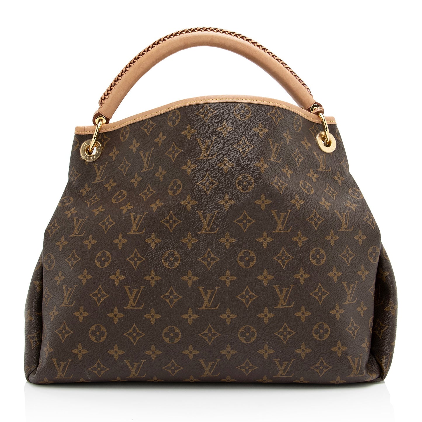 Louis Vuitton Monogram Canvas Artsy MM Shoulder Bag (SHF-23424)