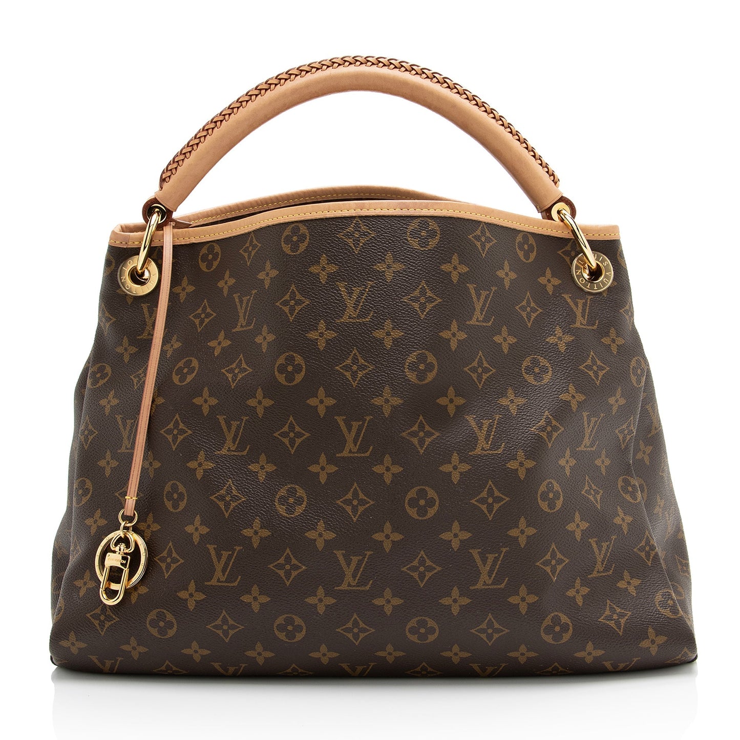 Louis Vuitton Monogram Canvas Artsy MM Shoulder Bag (SHF-23424)