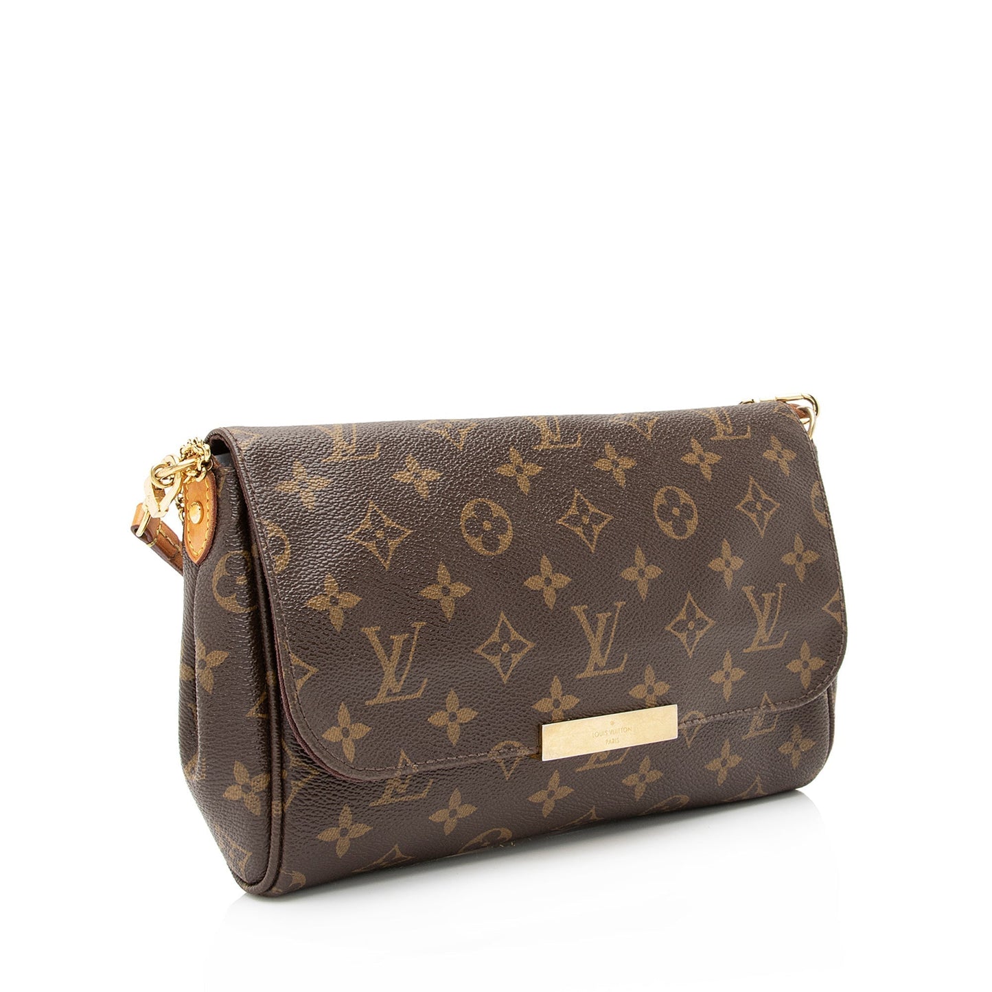 Louis Vuitton Monogram Canvas Favorite MM Shoulder Bag (SHF-n2ua1r)