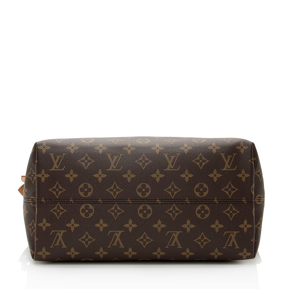 Louis Vuitton Monogram Canvas Iena MM Tote (SHF-21973)