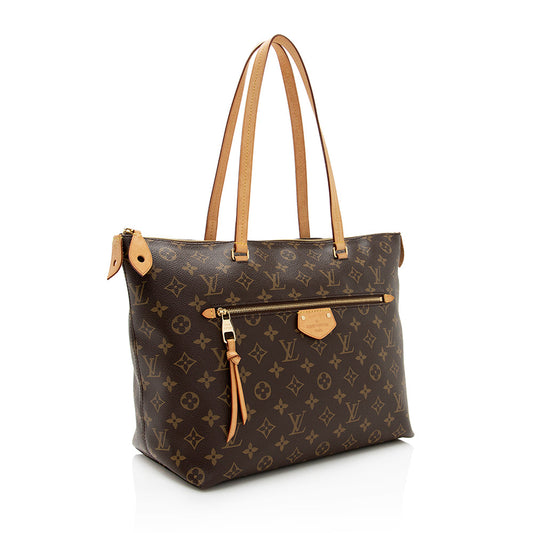 Louis Vuitton Monogram Canvas Iena MM Tote (SHF-21973)