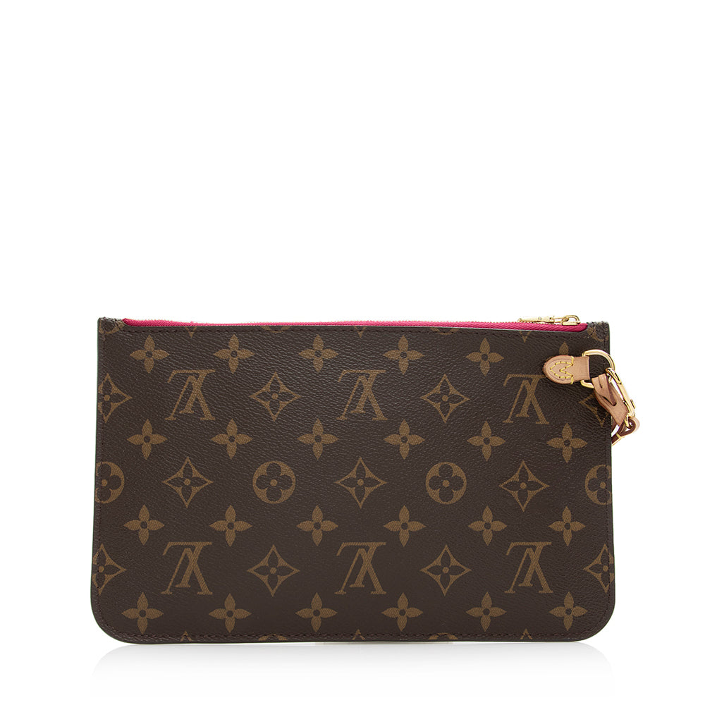 Louis Vuitton Monogram Canvas Neverfull MM Pochette (SHF-21468)