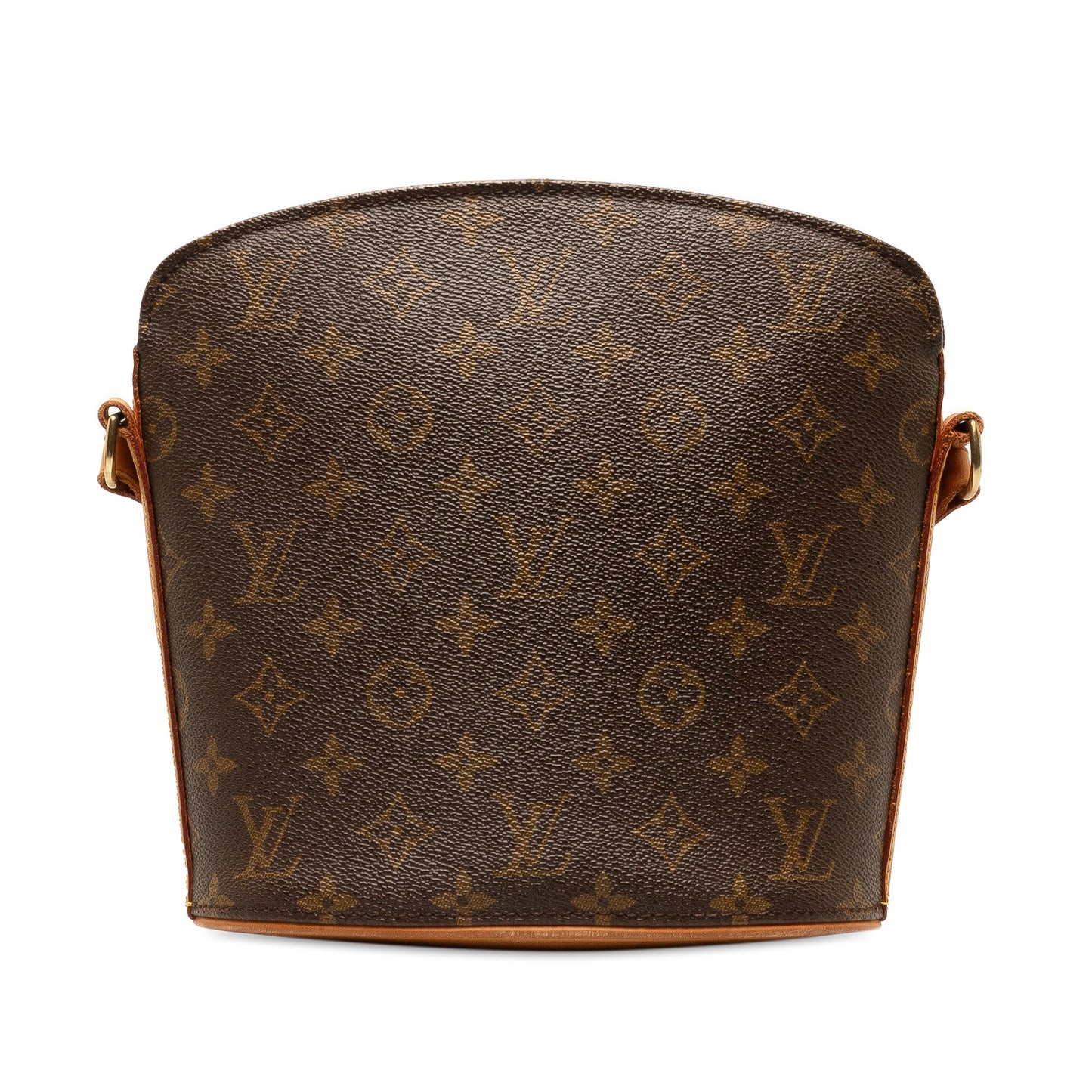 Brown Louis Vuitton Monogram Drouot Crossbody Bag