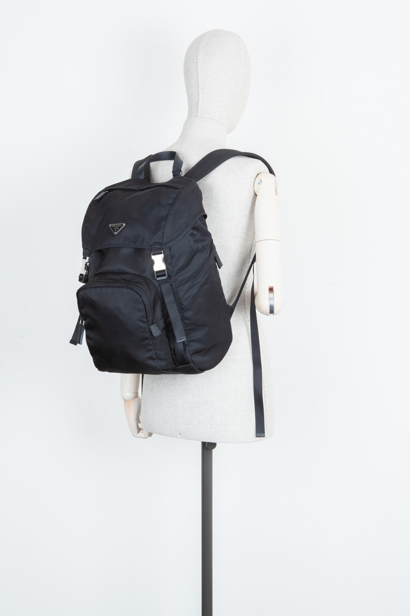 PRADA Re-Nylon Backpack Black