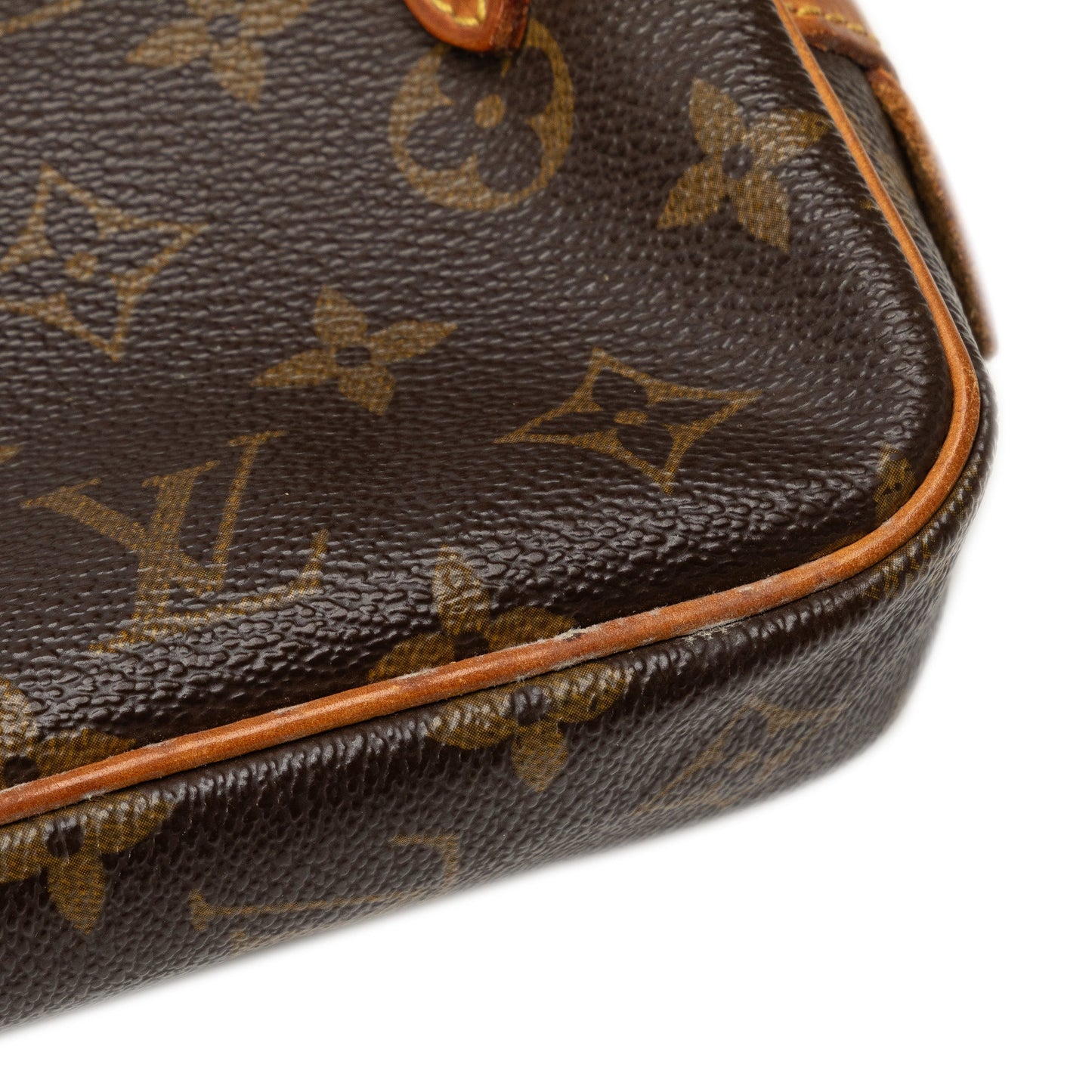 Brown Louis Vuitton Monogram Pochette Marly Bandouliere Crossbody Bag