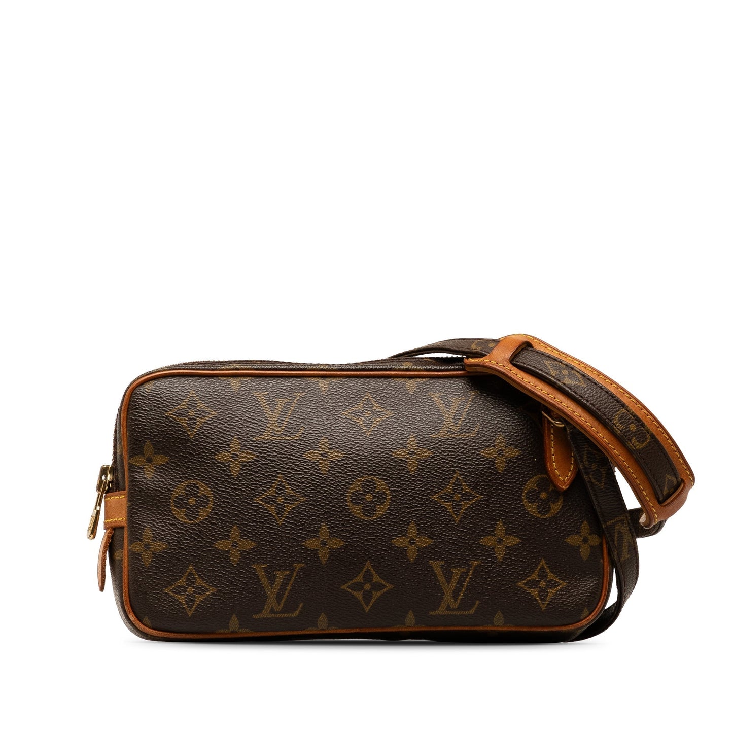 Brown Louis Vuitton Monogram Pochette Marly Bandouliere Crossbody Bag