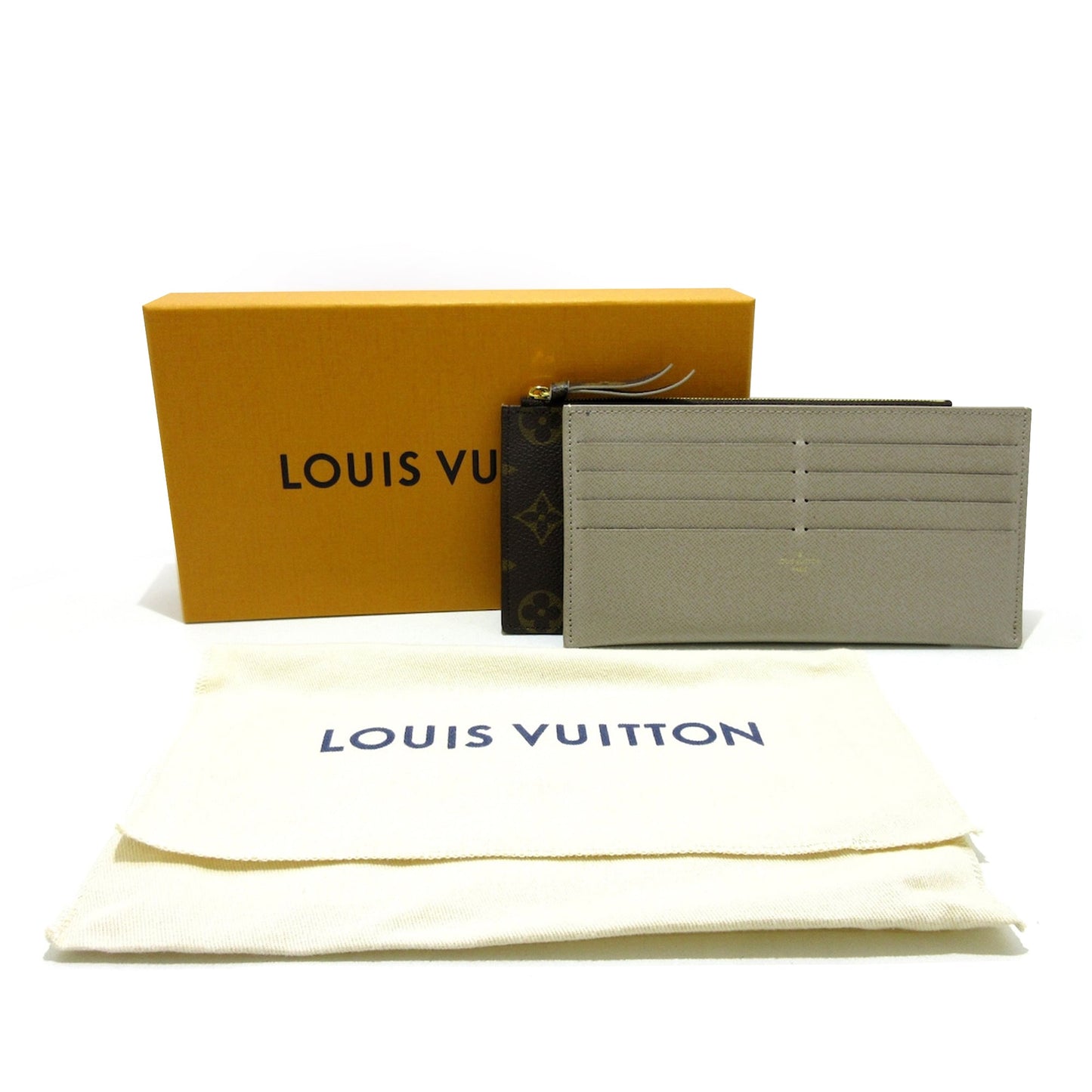 Gray Louis Vuitton Epi Pochette Felicie Crossbody Bag