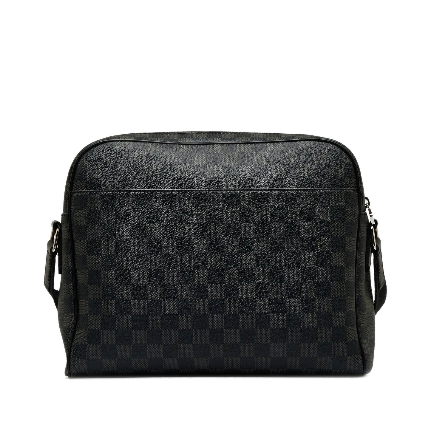 Black Louis Vuitton Damier Graphite Dayton Reporter MM Crossbody Bag