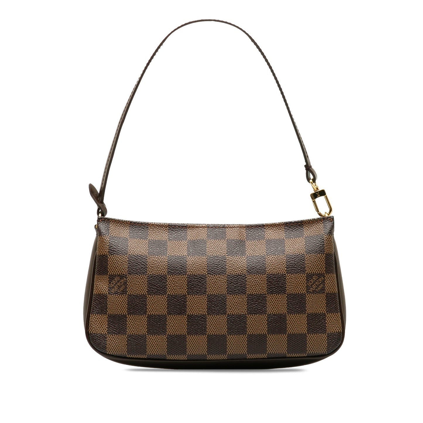 Brown Louis Vuitton Damier Ebene Navona Shoulder Bag