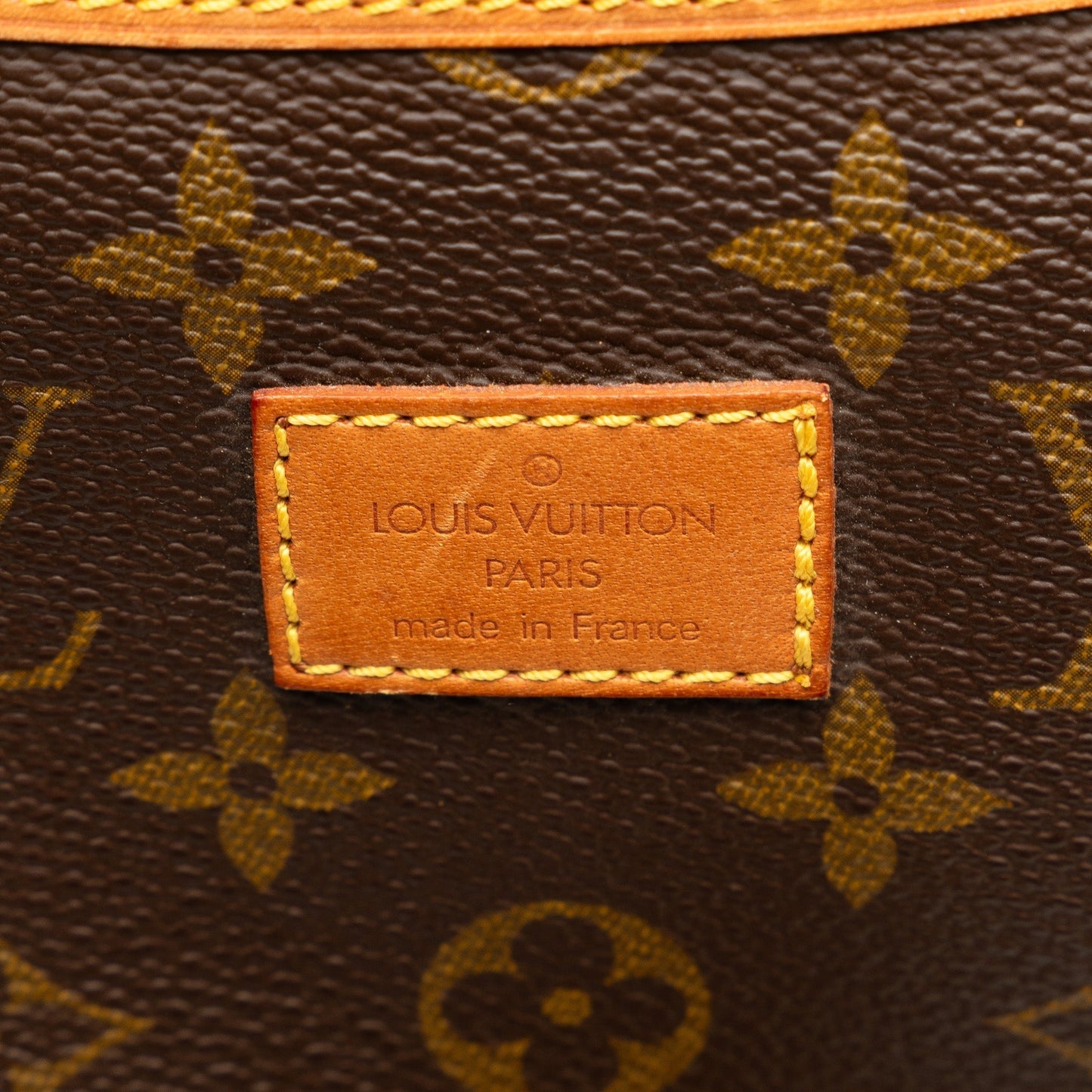 Brown Louis Vuitton Monogram Saumur 35 Crossbody Bag