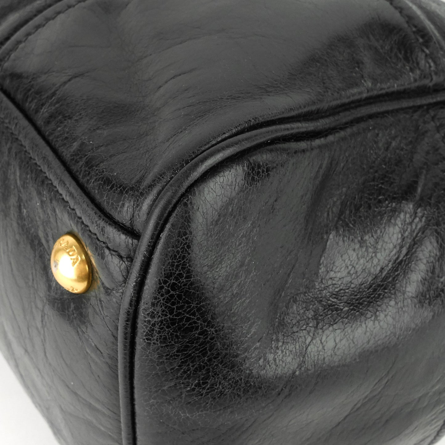 2-Way Glazed Leather Bag