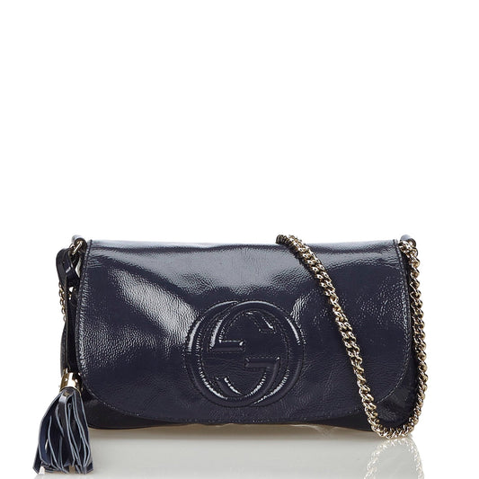 Soho Mini Patent Leather Crossbody Bag