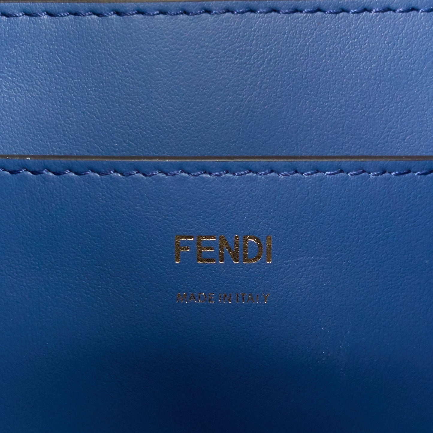 F is Fendi Perforated Mon Tresor Small Leather Bag