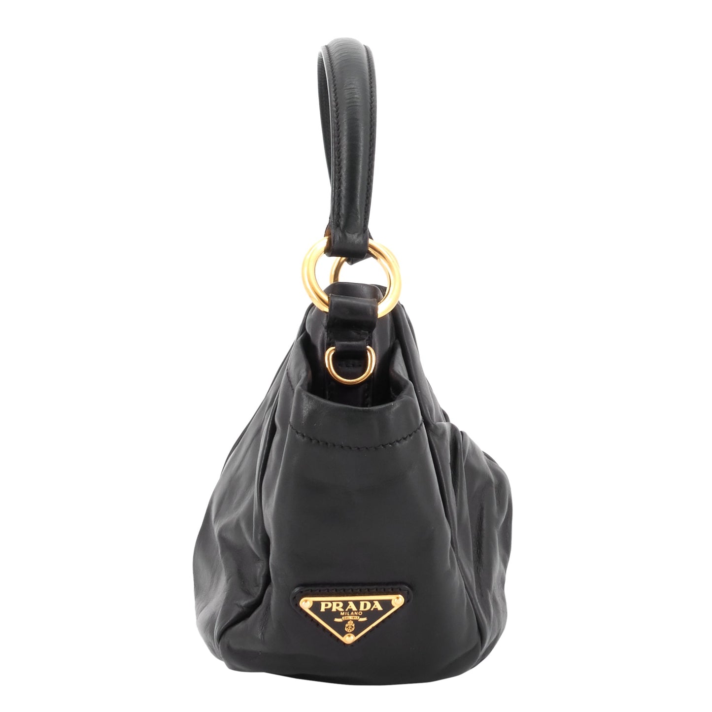 Dressy New Look Nappa Leather Shoulder Bag