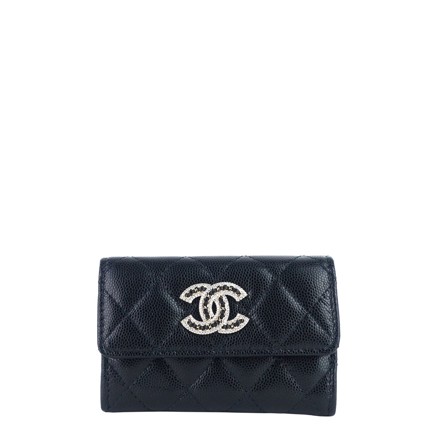 23P XL Caviar Leather Card Holder