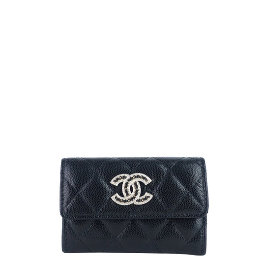 23P XL Caviar Leather Card Holder