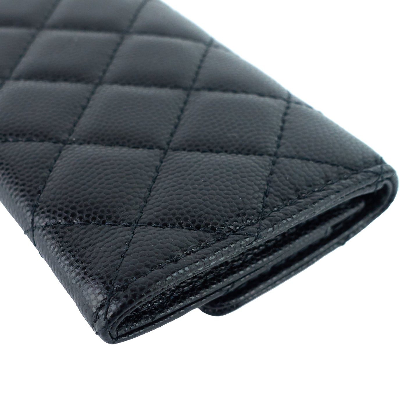 23P XL Caviar Leather Card Holder