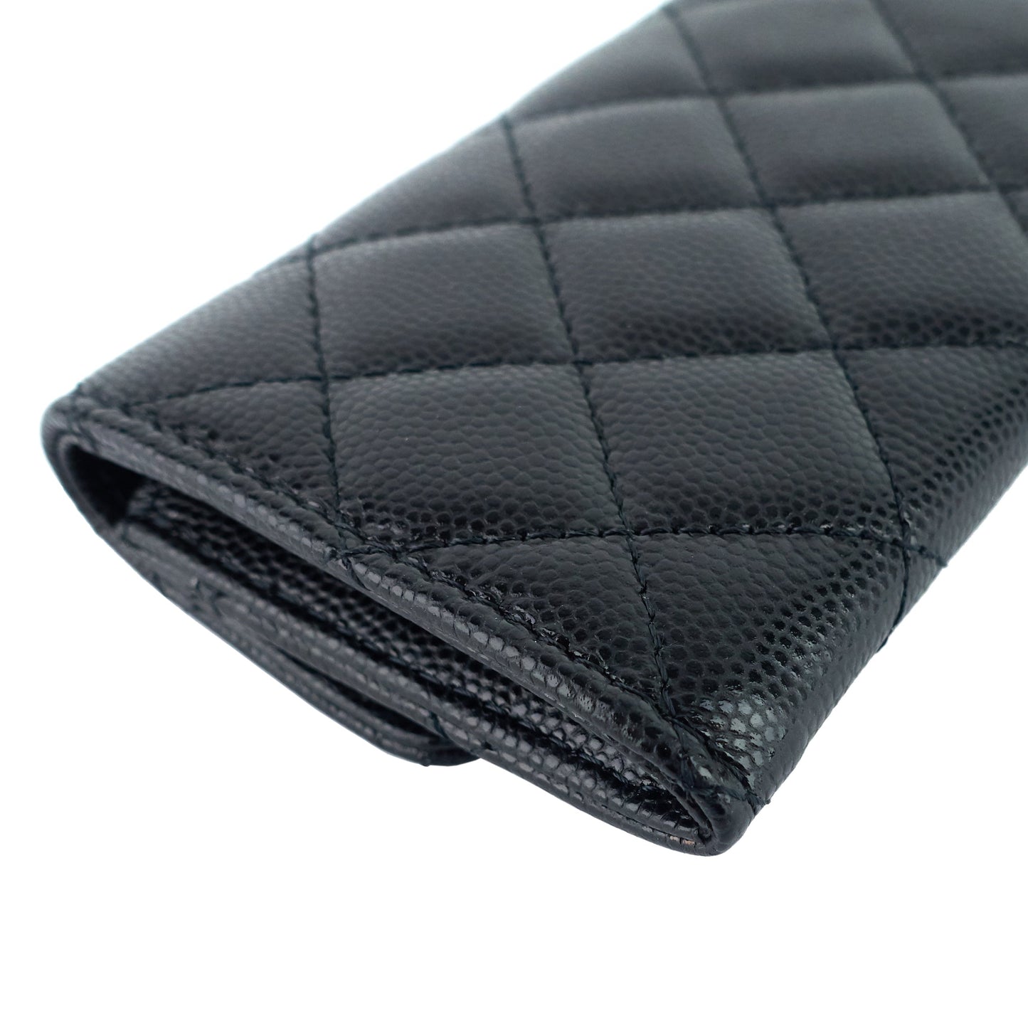 23P XL Caviar Leather Card Holder