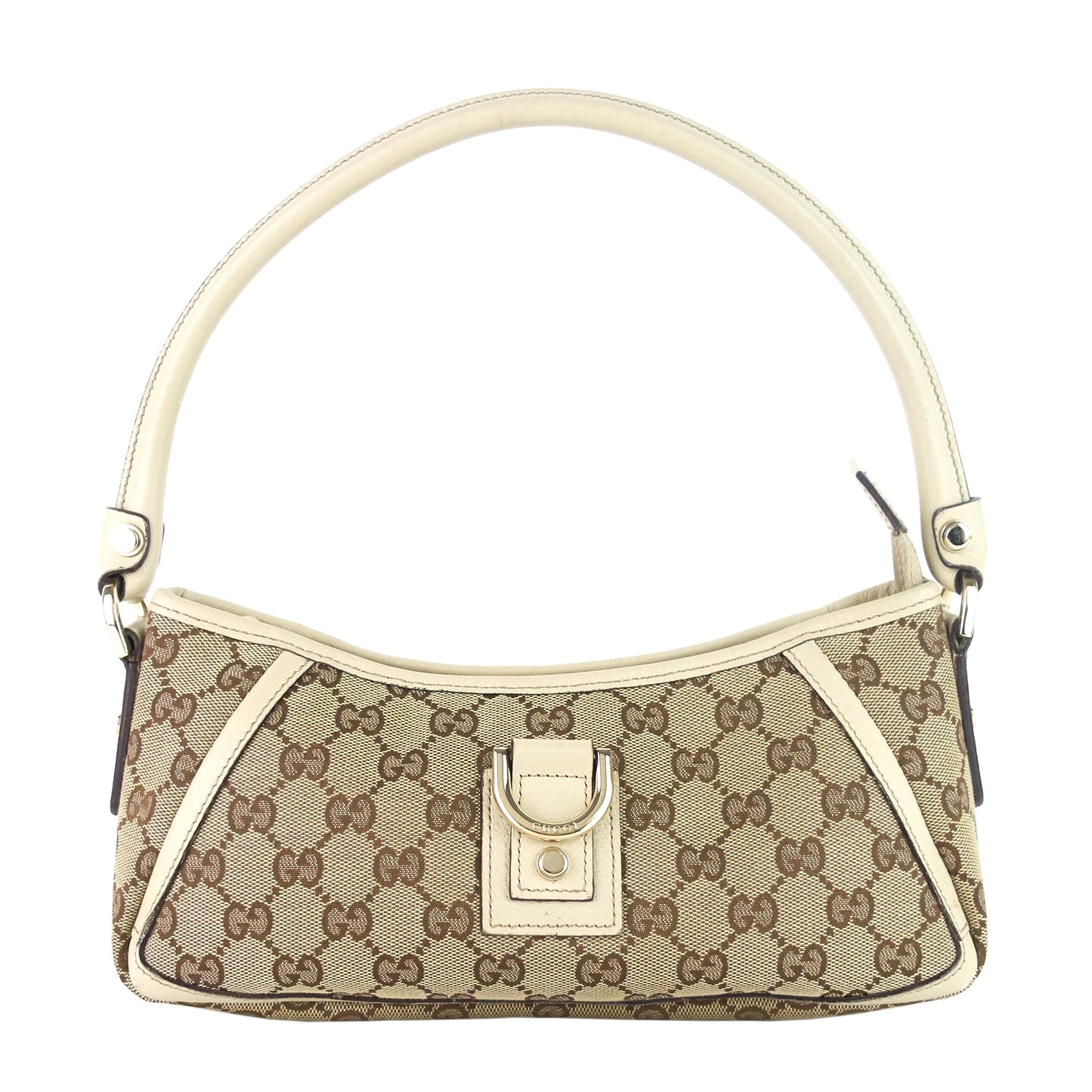 Abbey D-Ring Monogram Canvas Pochette Bag