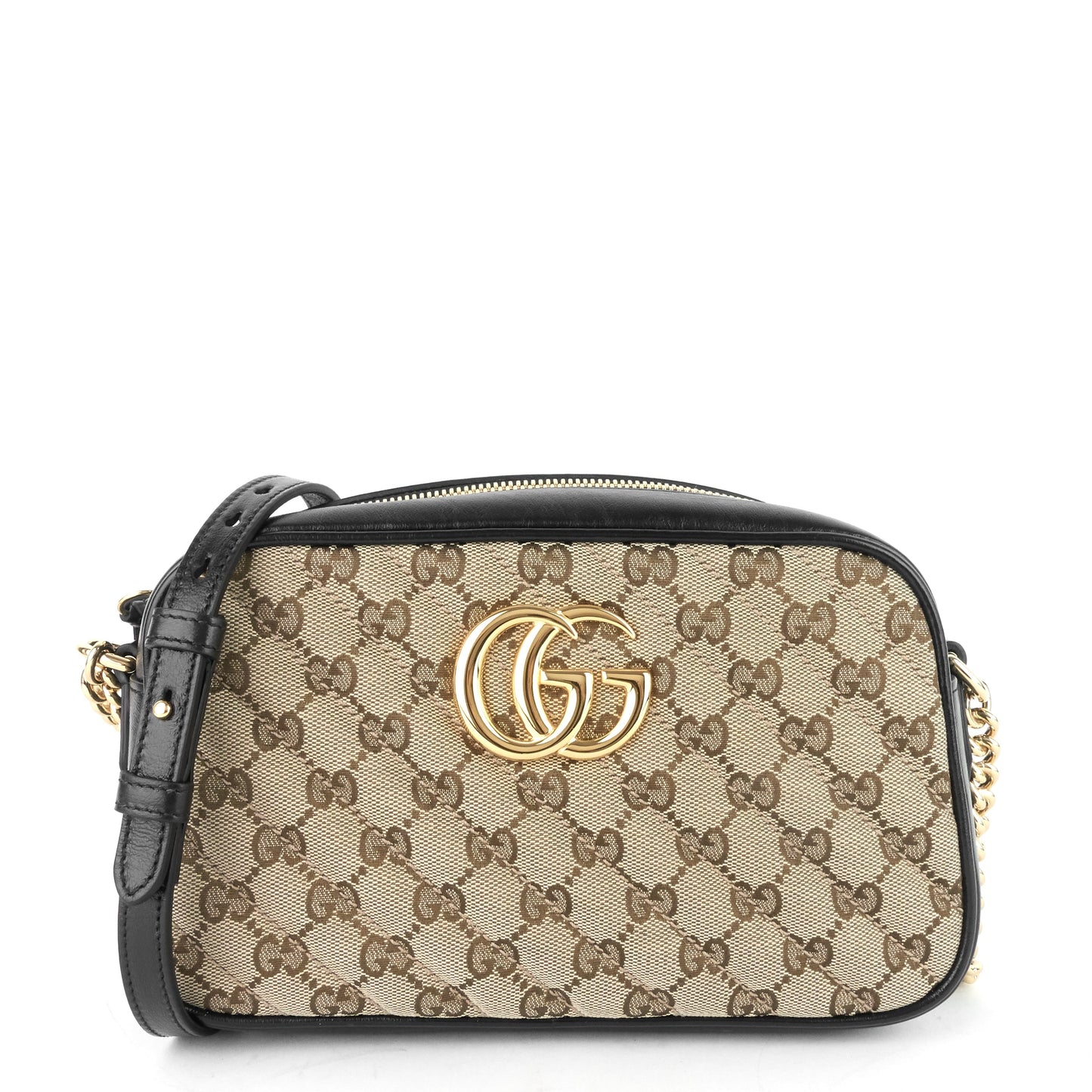 Marmont Small GG Canvas Chain Shoulder Bag