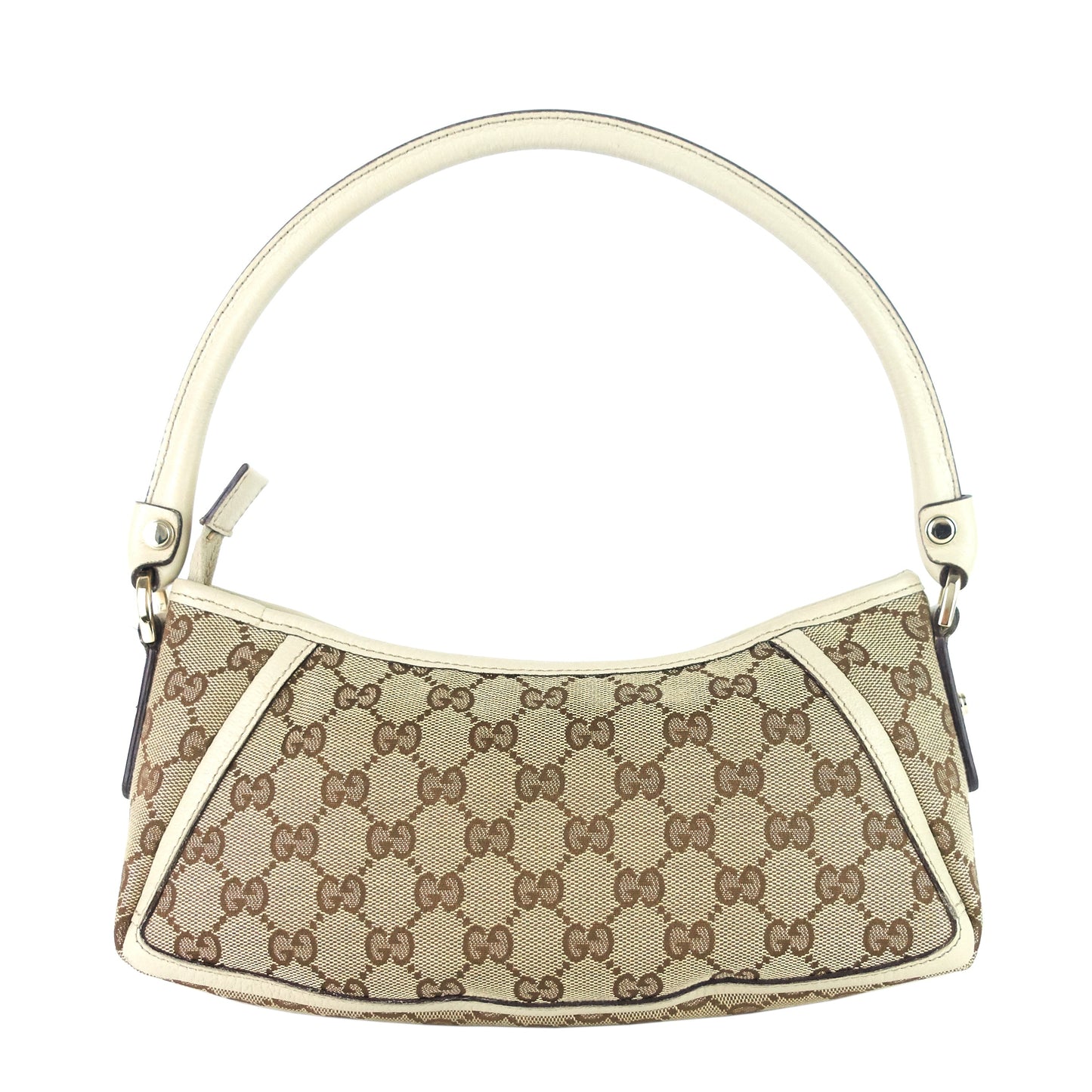 Abbey D-Ring Monogram Canvas Pochette Bag