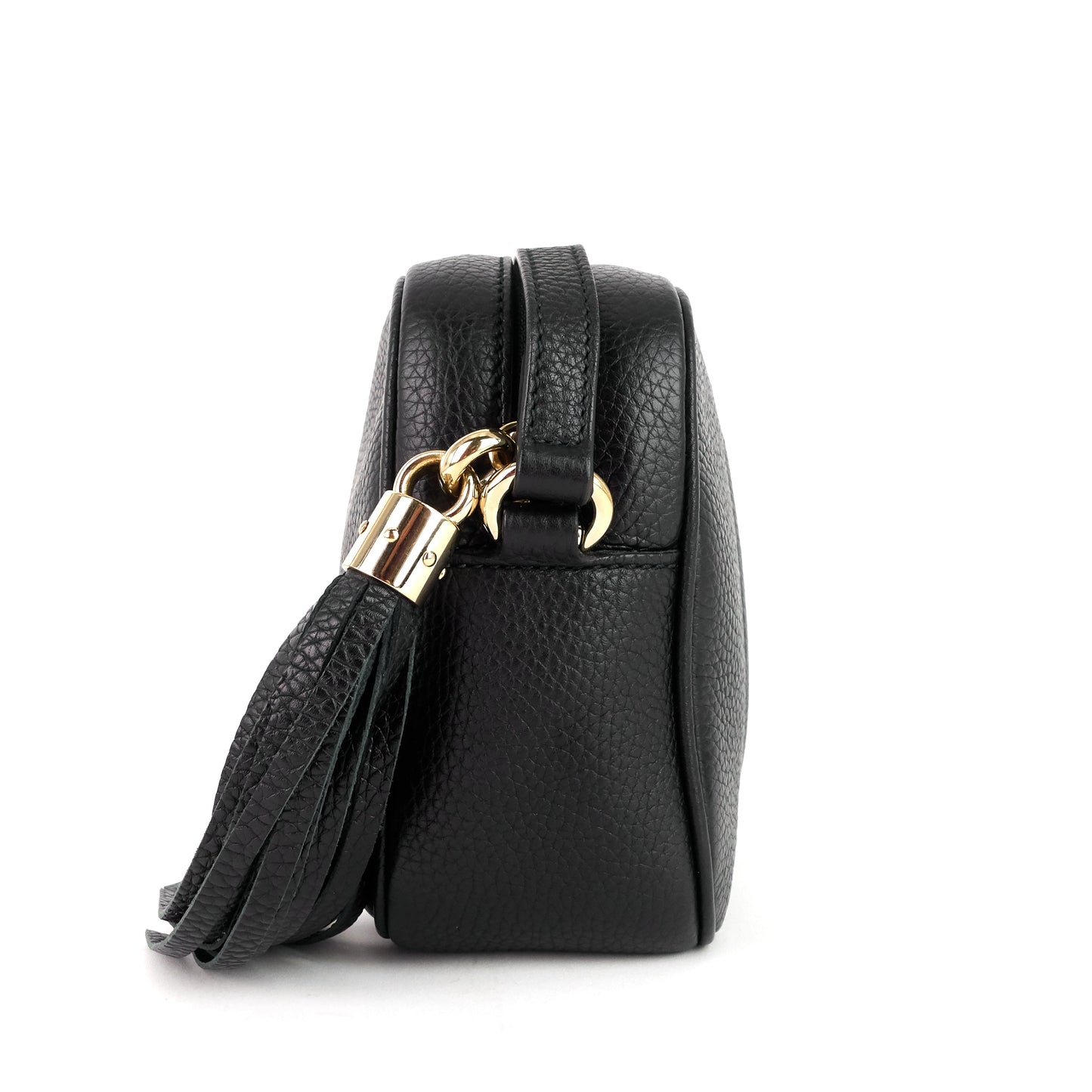 Soho Disco Small Calf Leather Crossbody Bag