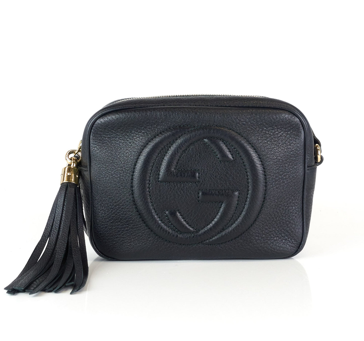 Soho Disco Calf Leather Small Crossbody Bag