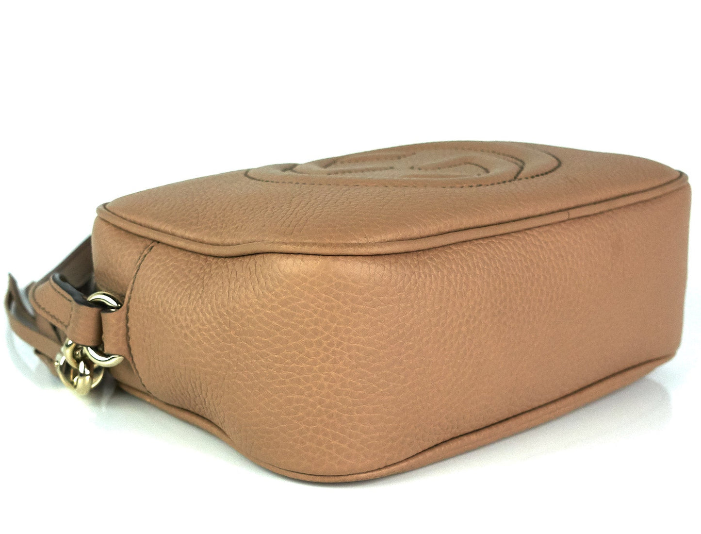 Soho Disco Grained Calf Leather Small Crossbody Bag