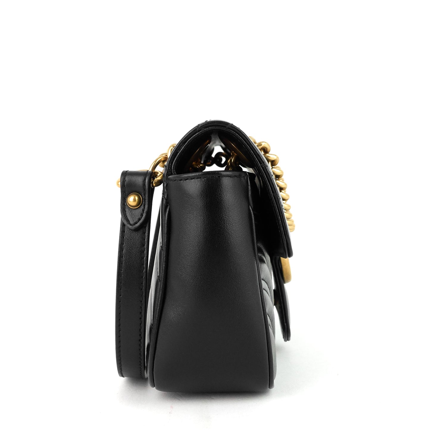 Marmont Mini Matelassé Leather Shoulder Bag