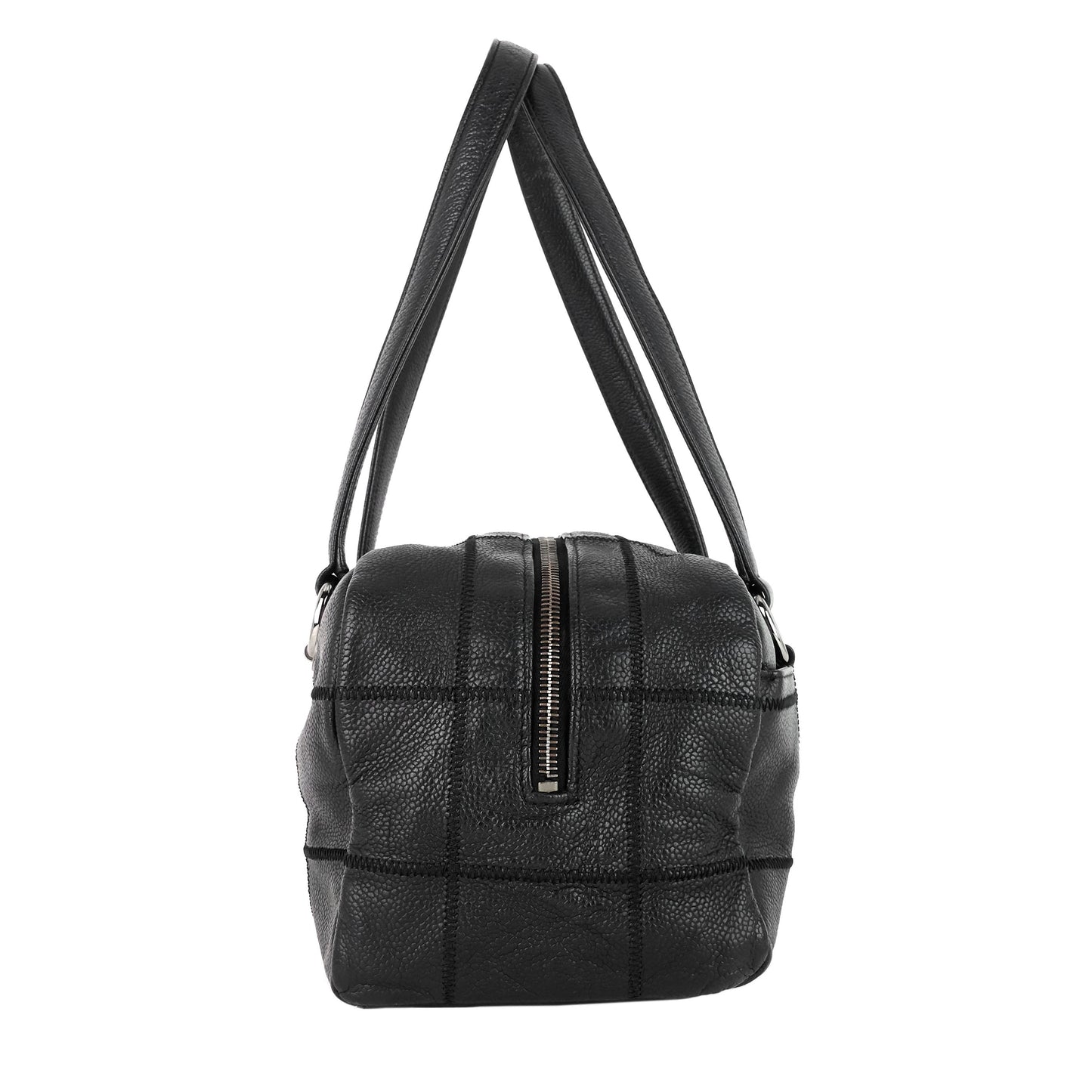 Choco Bar Quilted Caviar Shoulder Bag