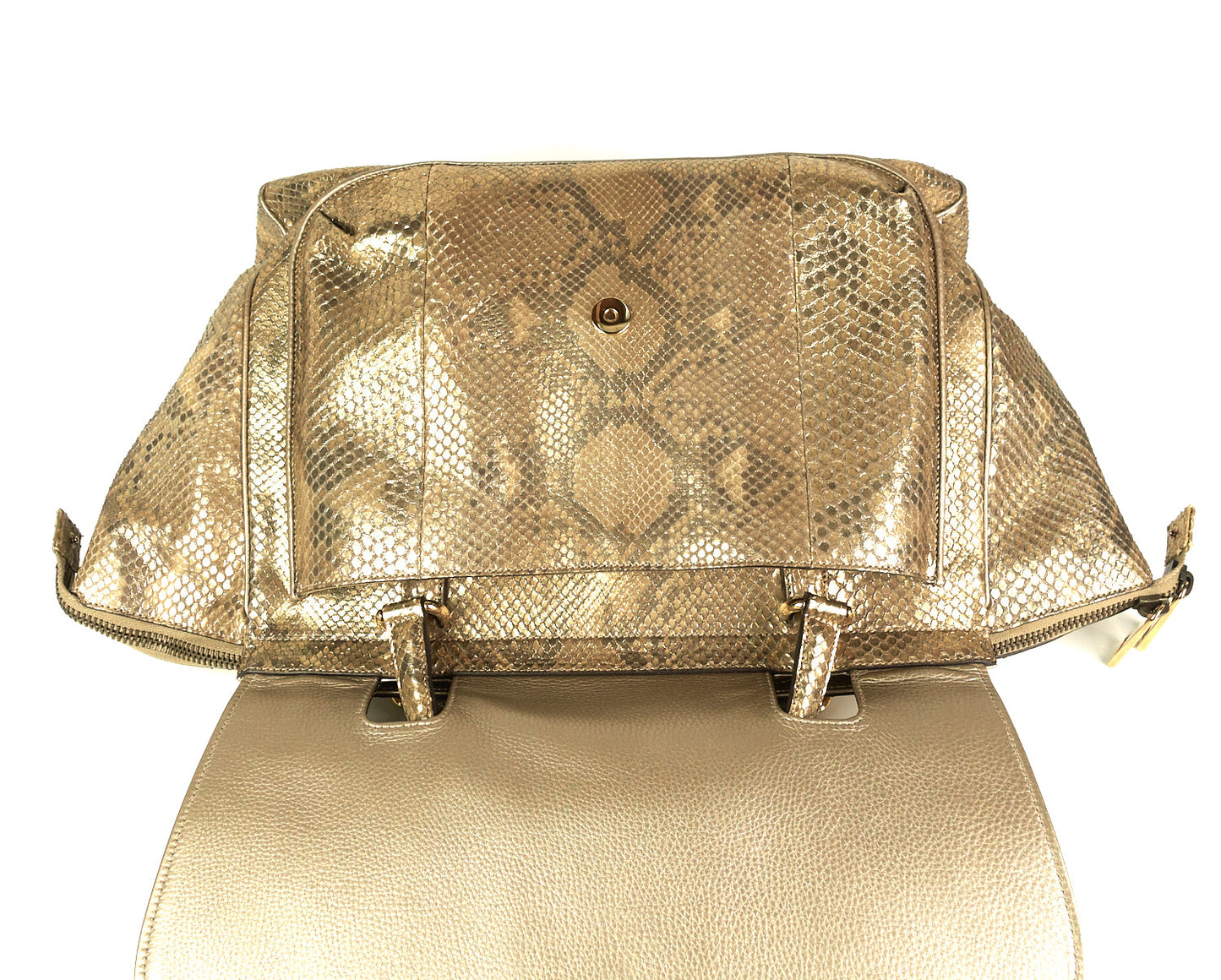 1973 Python Skin Medium Bag