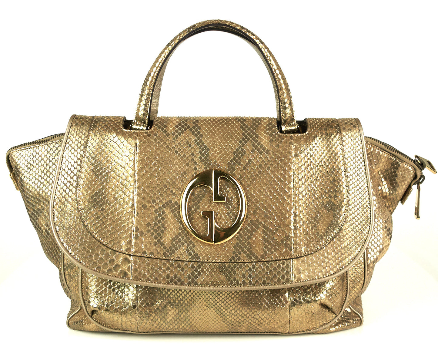 1973 Python Skin Medium Bag